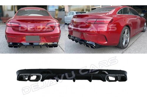 OEM Line ® E63 AMG Look Diffuser Night Package for Mercedes Benz E-Class C238 / A238