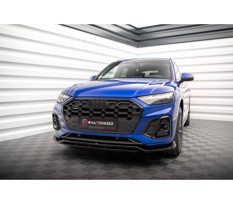 Front splitter V.1 voor Audi Q5 FY S line / SQ5 FY Facelift