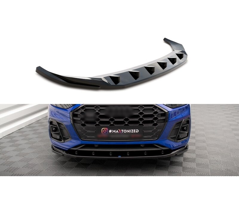 Front splitter V.2 voor Audi Q5 FY S line / SQ5 FY Facelift