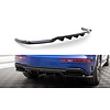 Maxton Design Central Rear Splitter (with vertical bars) voor Audi Q5 FY Facelift S line SUV