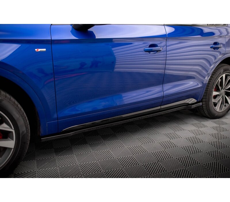 Seitenschweller Diffusor für Audi Q5 FY Facelift S line / SQ5 FY Facelift SUV / Sportback