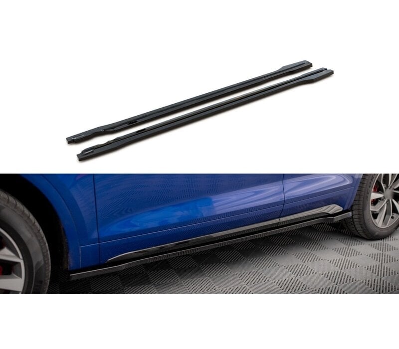 Side Skirts Diffuser for Audi Q5 FY Facelift S line / SQ5 FY Facelift SUV / Sportback