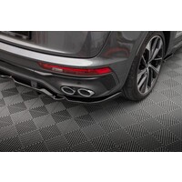 Central Rear Splitter (with vertical bars) voor Audi SQ5 FY Facelift Sportback