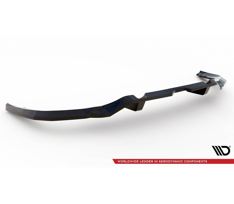 Central Rear Splitter (mit vertical bars) für Audi SQ5 FY Facelift Sportback / S line