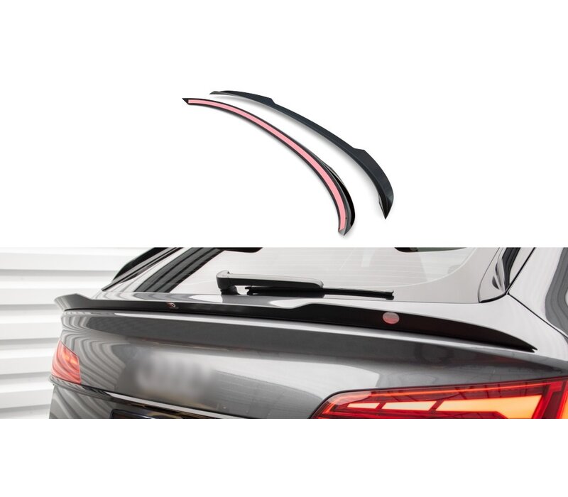 Tailgate spoiler for Audi SQ5 FY Facelift Sportback / S line