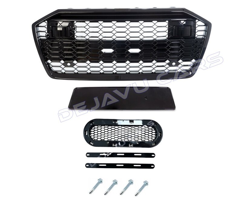 RS6 Look Front Grill voor Audi A6 C8 / S line