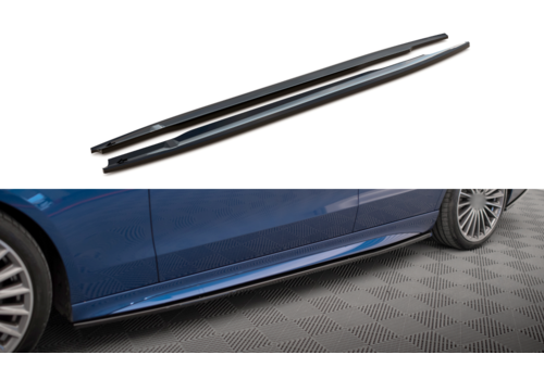 Maxton Design Side Skirts Diffuser for Mercedes Benz C Class W206 AMG Line