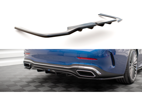 Maxton Design Central Rear Splitter für Mercedes Benz C Klasse W206 AMG Line