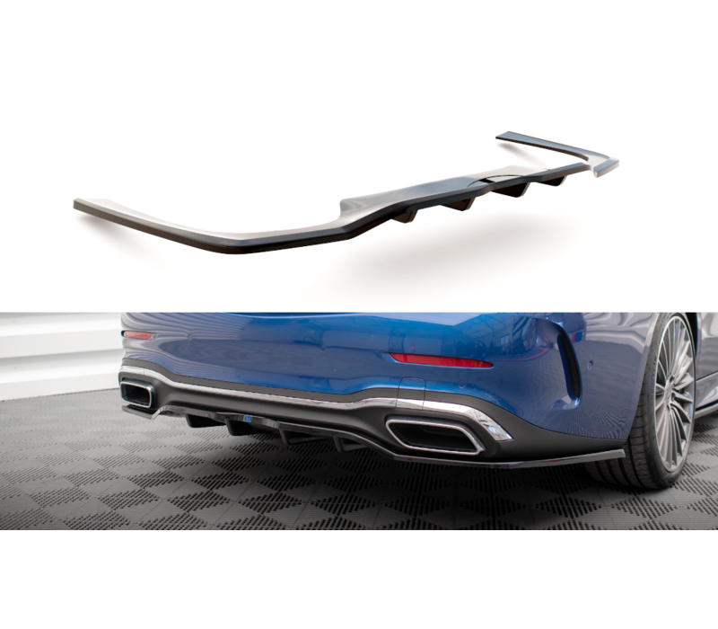 Central Rear Splitter für Mercedes Benz C Klasse W206 AMG Line