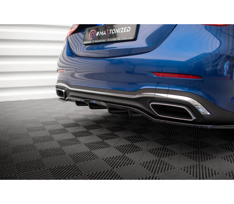 Central Rear Splitter for Mercedes Benz C Class W206 AMG Line