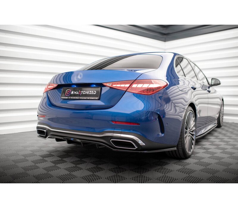 Central Rear Splitter für Mercedes Benz C Klasse W206 AMG Line
