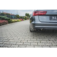 Rear splitter for Audi A6 C7.5 Facelift S line Avant / S6 Facelift Avant