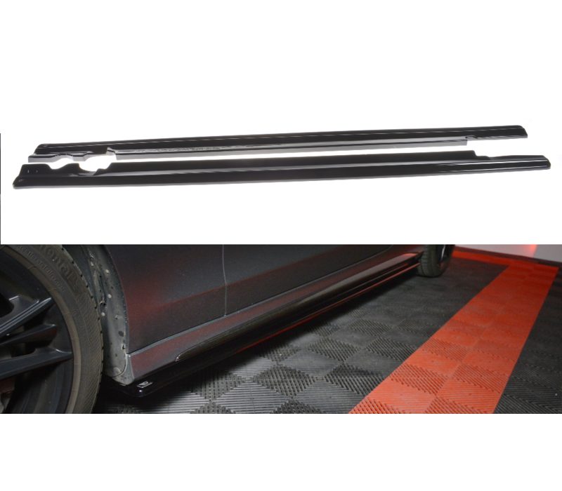 Side skirts Diffuser for Mercedes Benz C-Class C205 Coupe AMG Line