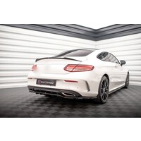 Tailgate spoiler for Mercedes Benz C Class C205 Coupe AMG Line