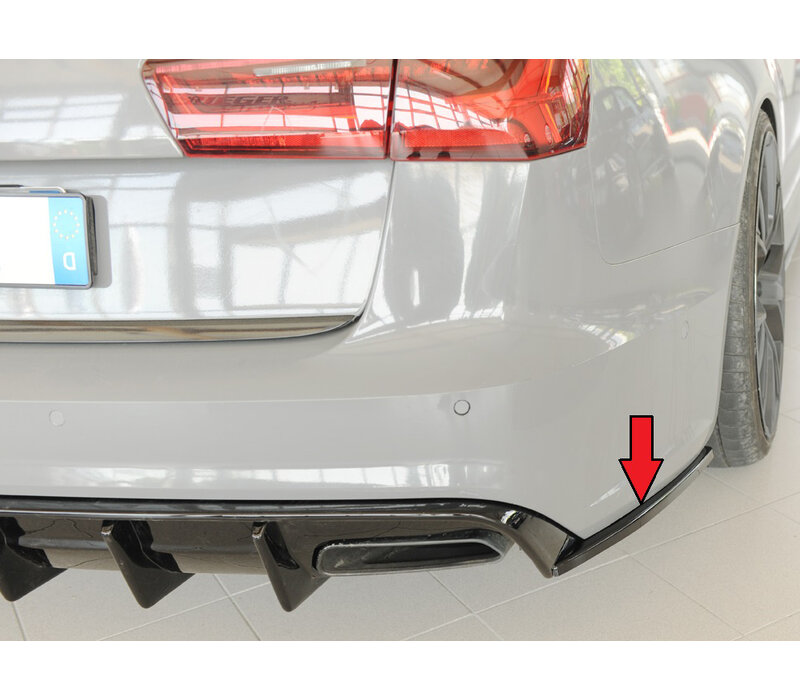 Aggressive Diffuser V.2 for Audi A6 C7.5 Facelift S line Sedan / Avant