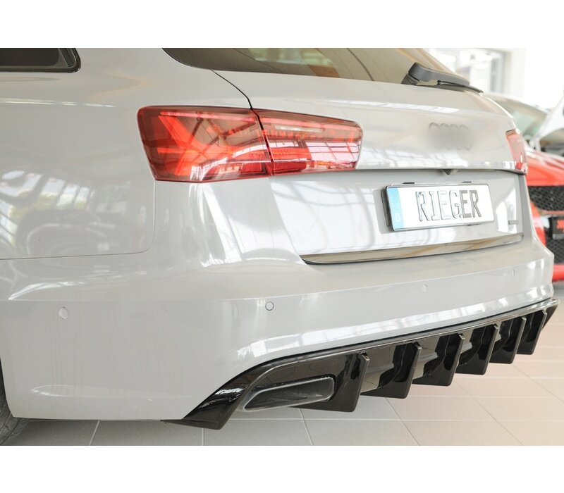 Aggressive Diffuser V.2 for Audi A6 C7.5 Facelift S line Sedan / Avant