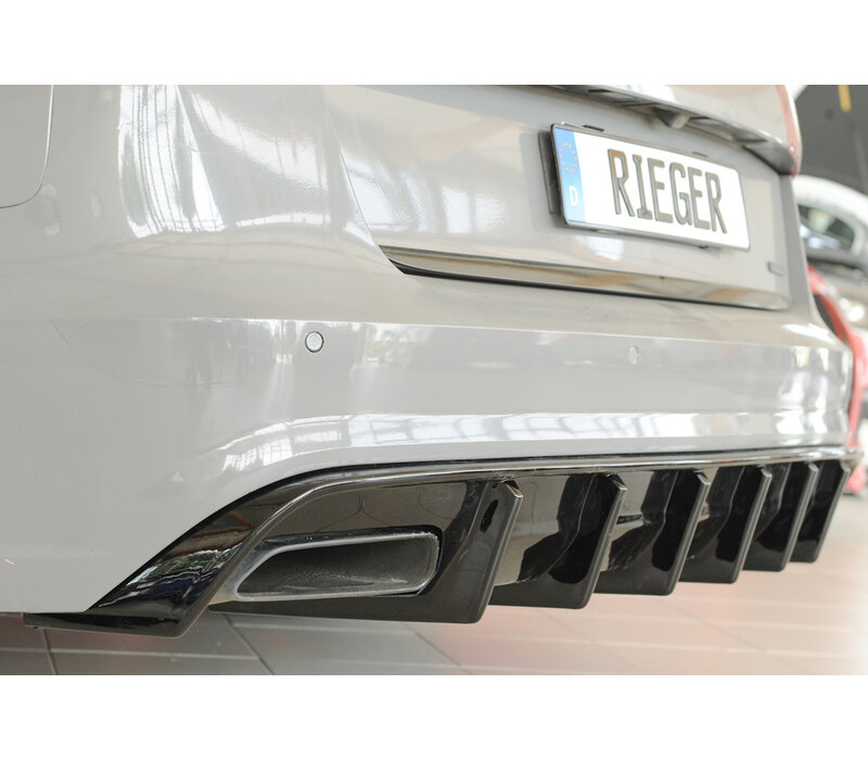 Aggressive Diffuser V.2 for Audi A6 C7.5 Facelift S line Sedan / Avant