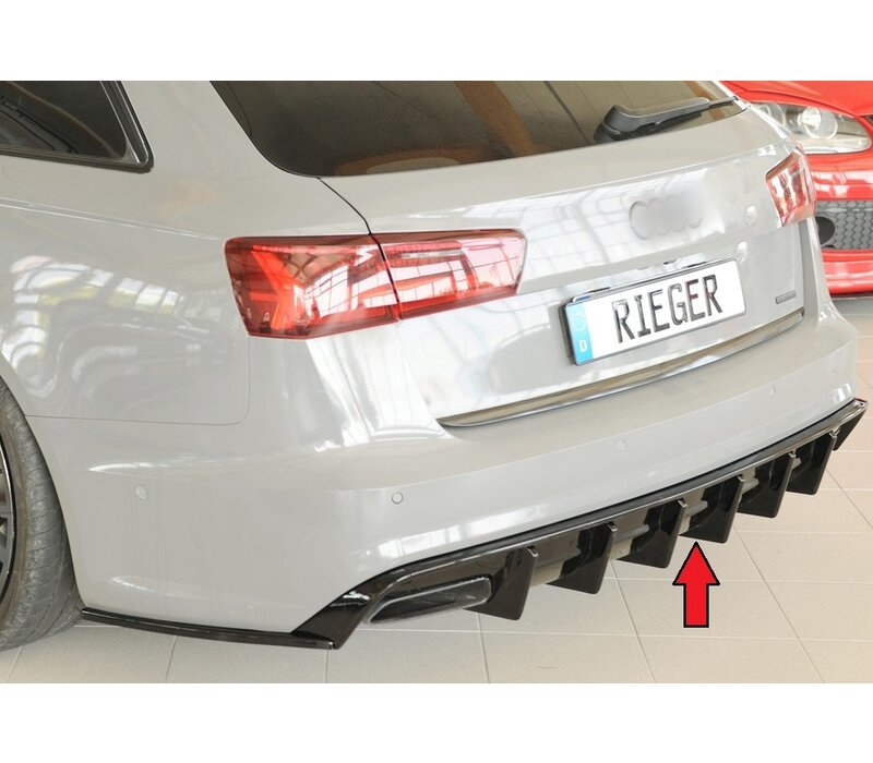 Aggressive Diffuser V.2 for Audi A6 C7.5 Facelift S line Sedan / Avant