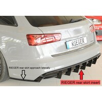 Aggressive Diffuser V.2 for Audi A6 C7.5 Facelift S line Sedan / Avant