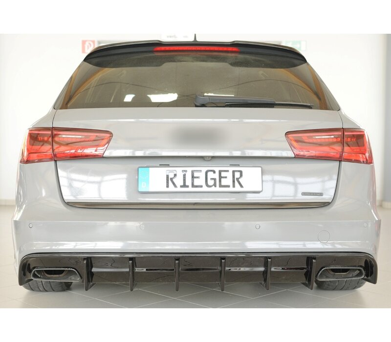 Aggressive Diffusor V.2 für Audi A6 C7.5 Facelift S line Limousine / Avant