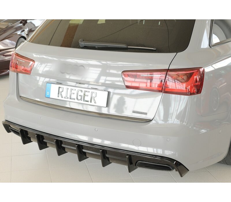 Aggressive Diffuser V.2 for Audi A6 C7.5 Facelift S line Sedan / Avant