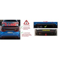 Rear Side Splitters V.2 voor Audi A6 C7.5 Facelift S line Sedan / Avant