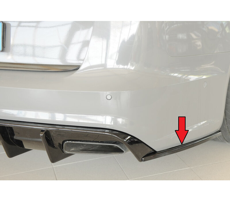 Rear Side Splitters V.2 für Audi A6 C7.5 Facelift S line Limousine / Avant