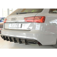 Rear Side Splitters V.2 for Audi A6 C7.5 Facelift S line Sedan / Avant