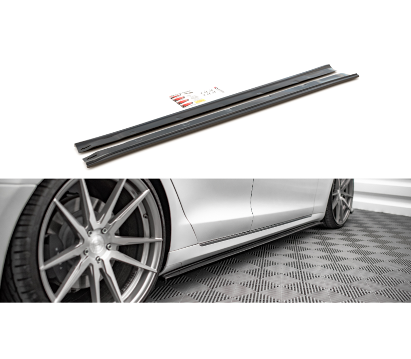 Side Skirts Diffuser voor Tesla Model S Facelift