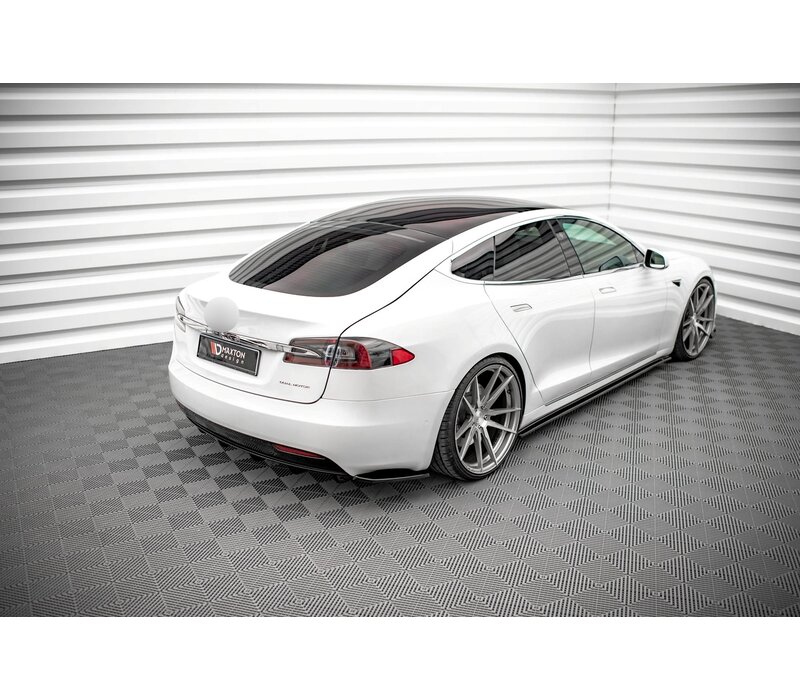 Rear Side Splitters voor Tesla Model S Facelift