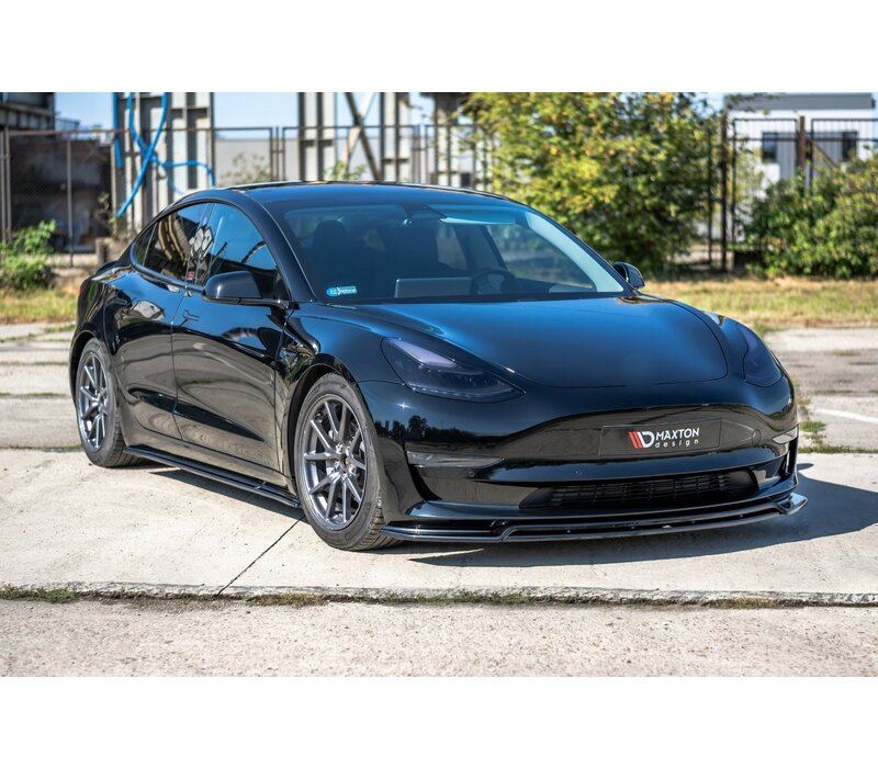 Front Splitter V.2 for Tesla Model 3