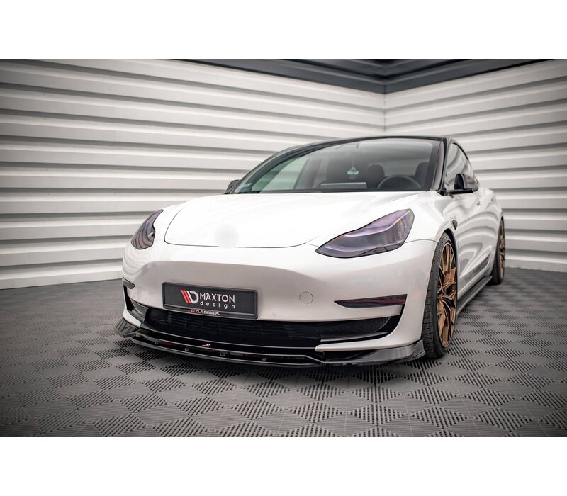 Front Splitter V.3 voor Tesla Model 3
