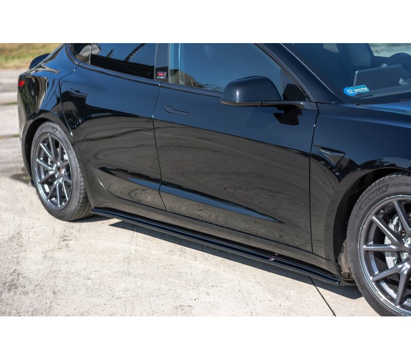 Side Skirts Diffuser voor Tesla Model 3