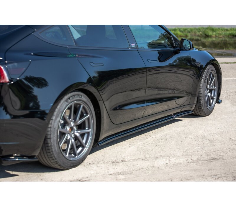 Side Skirts Diffuser voor Tesla Model 3