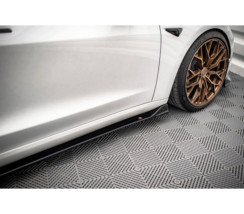 Seitenschweller Diffusor V.2 für Tesla Model 3