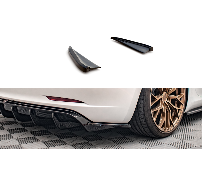 Rear Side Splitters V.2 for Tesla Model 3