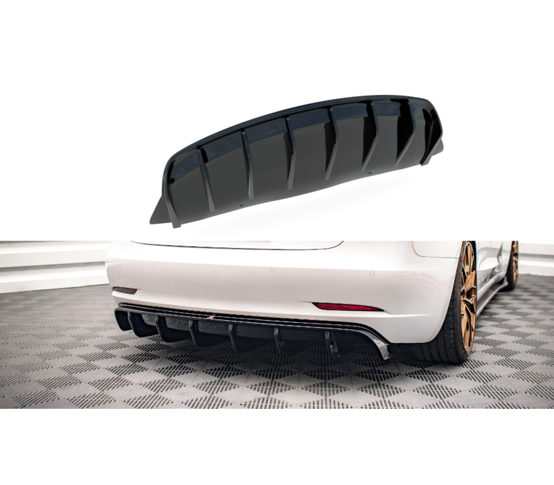 Rear Valance V.2 for Tesla Model 3