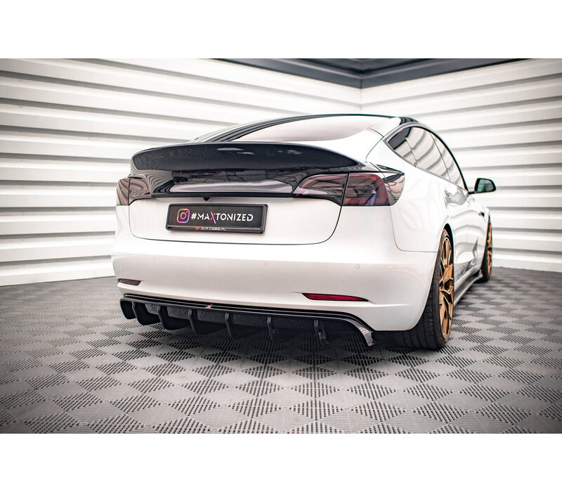 Rear Valance V.2 for Tesla Model 3