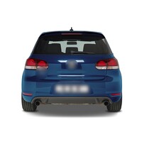 Dakspoiler Extension voor Volkswagen Golf 6 GTI / GTD / R line / R20