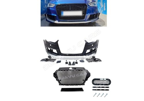 OEM Line ® RS3 Look Front bumper for Audi A3 8V Sedan