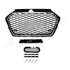 OEM Line ® RS3 Look Front Grill Black/Chrome voor Audi A3 8V