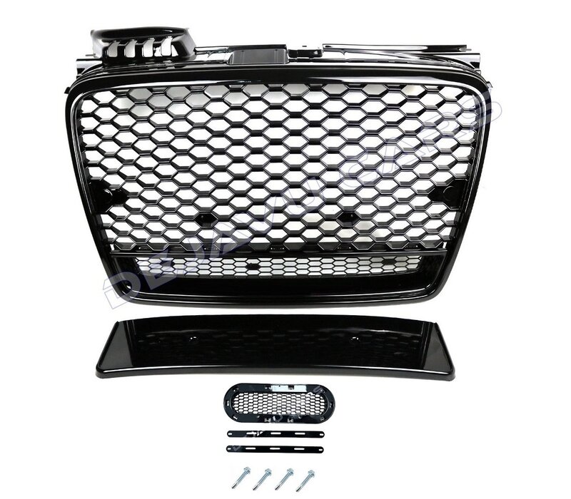 RS4 Look Front Grill for Audi A4 B7