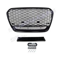 RS6 Look Front Grill Black Edition  for Audi A6 C7 4G