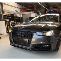 RS5 Look Front Grill Black Edition for Audi A5 B8