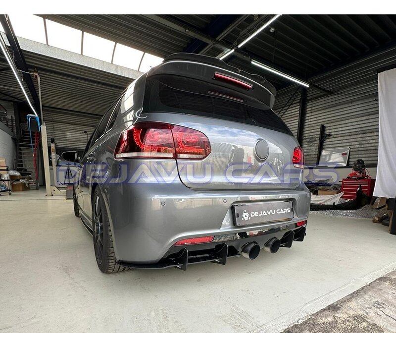 Aggressive Diffuser voor Volkswagen Golf 6 R20