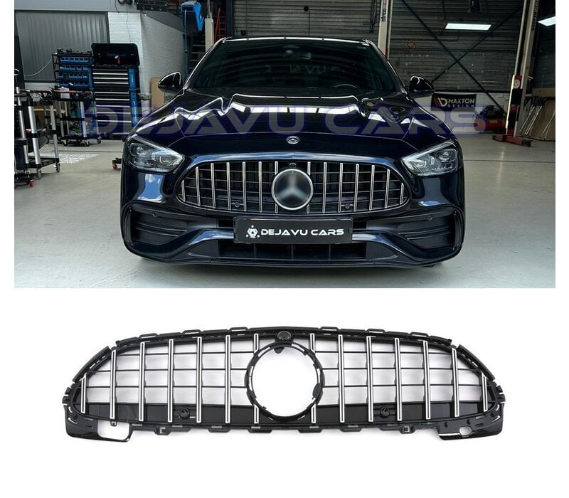 GT-R Panamericana AMG Look Front Grill for Mercedes Benz C-Class  W206 / S206