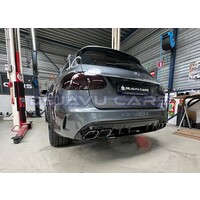 C63 S AMG Look Diffuser for Mercedes Benz C Class W205 / S205