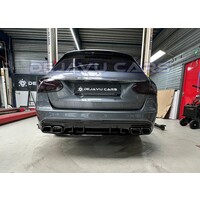 C63 S AMG Look Diffuser for Mercedes Benz C Class W205 / S205
