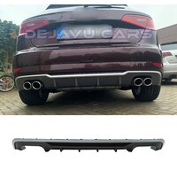 S3 Look Diffusor Platingrau für Audi A3 8V Sportback / Hatchback