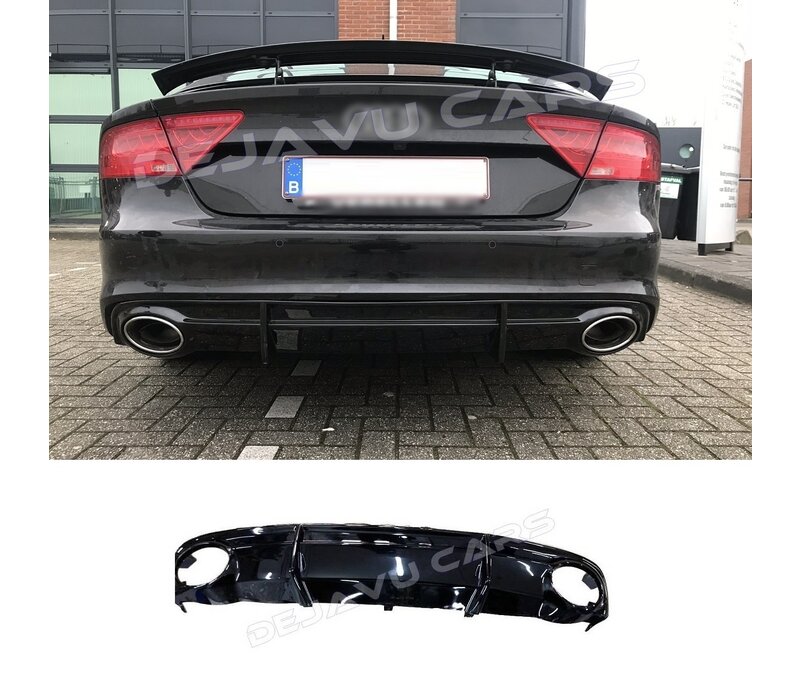 RS7 Look Diffuser for Audi A7 4G S line / S7